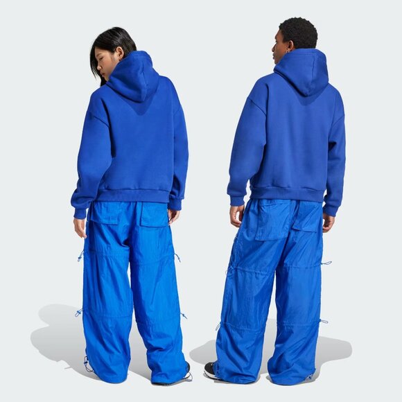 Adidas X MOON BOOT Parachute Training PANTS Size XL Loose Fit Power Blue NEW - Picture 3 of 11